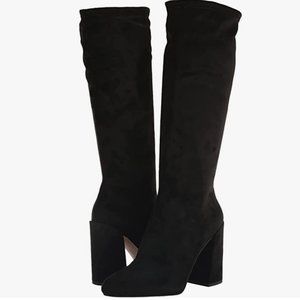 Jessica Simpson Black Benni Over The Knee Boot